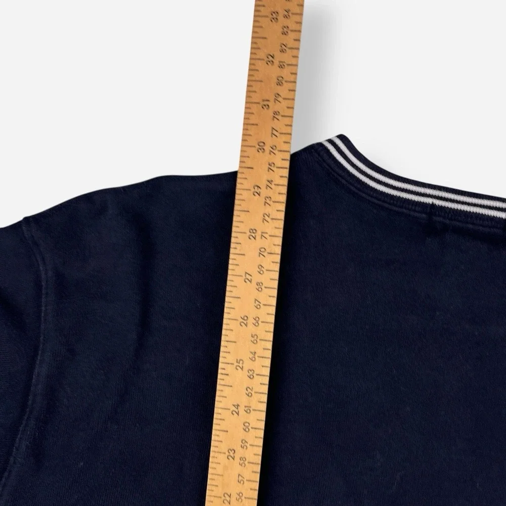 Vintage Polo Jeans Ralph Lauren Sweater Mens Large Pullover Blue‎ VNeck Cotton